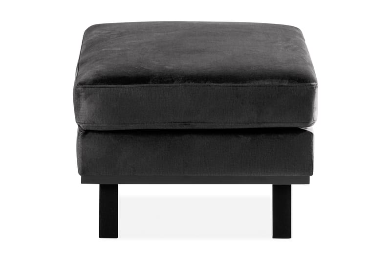 Copenhagen Fotpall Sammet - Grå - Möbler - Stolar & fåtöljer - Pall & puff - Fotpall