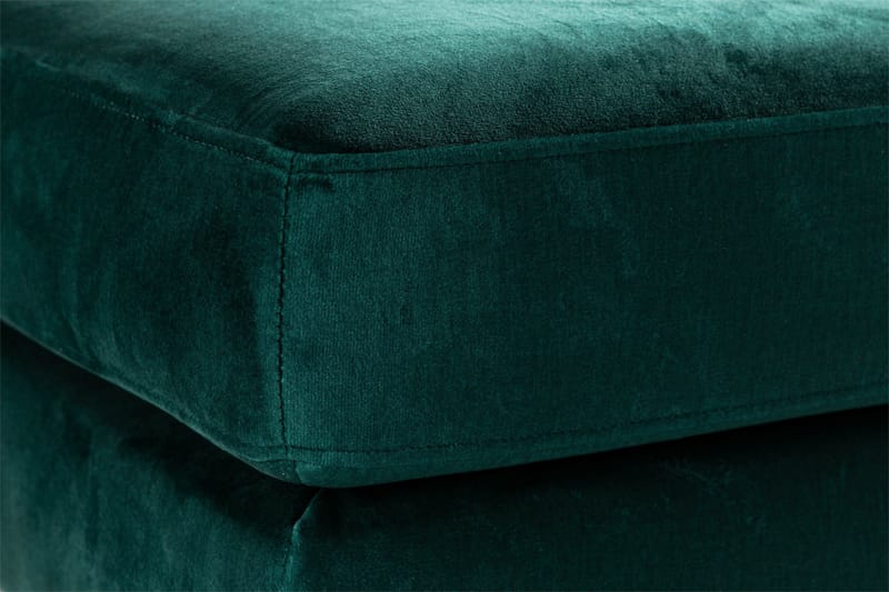 Copenhagen Fotpall Sammet - Grön - Möbler - Stolar & fåtöljer - Pall & puff - Fotpall