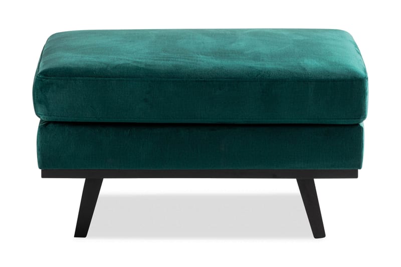 Copenhagen Fotpall Sammet - Grön - Möbler - Stolar & fåtöljer - Pall & puff - Fotpall
