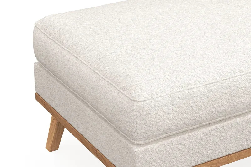 Copenhagen Fotpall - Vit - Möbler - Stolar & fåtöljer - Pall & puff - Fotpall
