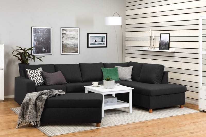 Crazy Fotpall med Förvaring 120x50 - Antracit - Möbler - Stolar & fåtöljer - Pall & puff - Fotpall