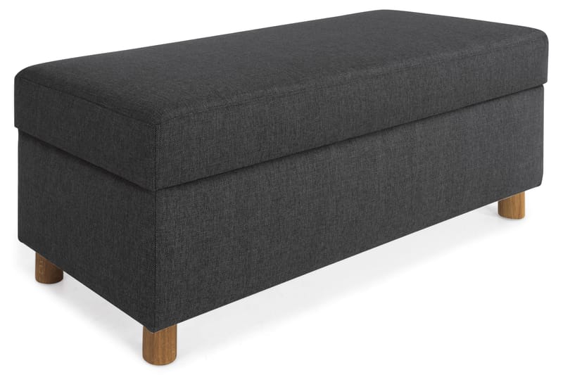 Crazy Fotpall med Förvaring 120x50 - Antracit - Möbler - Stolar & fåtöljer - Pall & puff - Fotpall