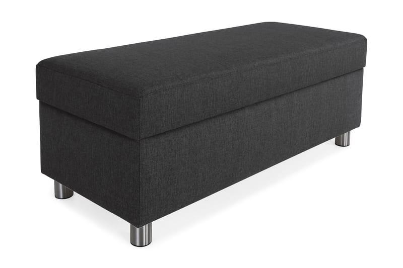 Crazy Fotpall med Förvaring 120x50 - Antracit - Möbler - Stolar & fåtöljer - Pall & puff - Fotpall