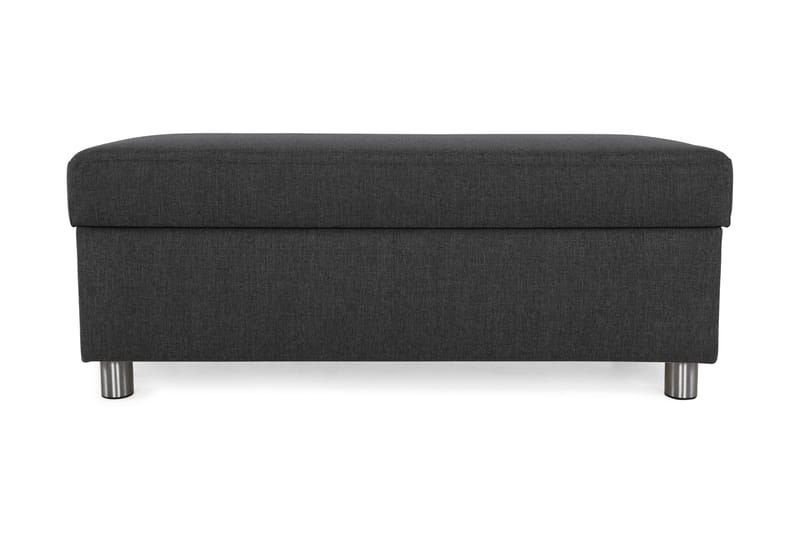 Crazy Fotpall med Förvaring 120x50 - Antracit - Möbler - Stolar & fåtöljer - Pall & puff - Fotpall
