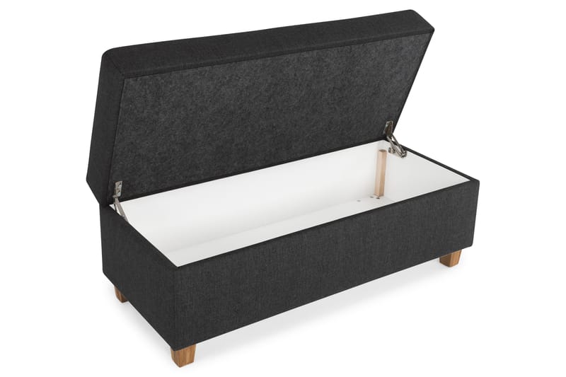 Crazy Fotpall med Förvaring 120x50 - Antracit - Möbler - Stolar & fåtöljer - Pall & puff - Fotpall