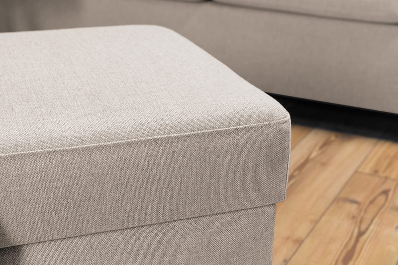 Crazy Fotpall med Förvaring 120x50 - Beige - Möbler - Stolar & fåtöljer - Pall & puff - Fotpall