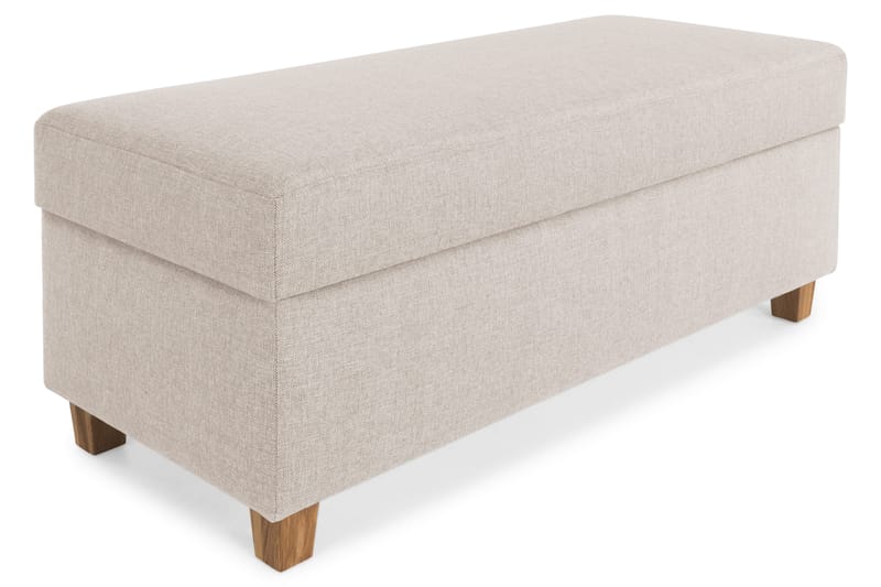 Crazy Fotpall med Förvaring 120x50 - Beige - Möbler - Stolar & fåtöljer - Pall & puff - Fotpall