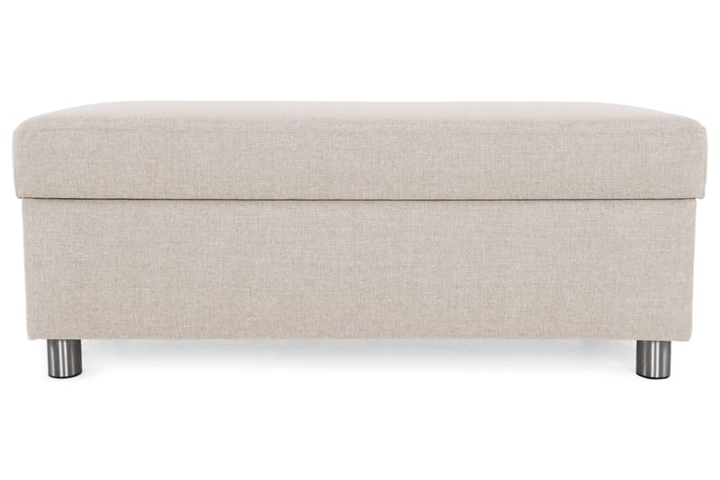 Crazy Fotpall med Förvaring 120x50 - Beige - Möbler - Stolar & fåtöljer - Pall & puff - Fotpall
