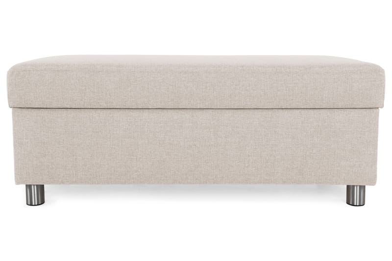 Crazy Fotpall med Förvaring 120x50 - Beige - Möbler - Stolar & fåtöljer - Pall & puff - Fotpall