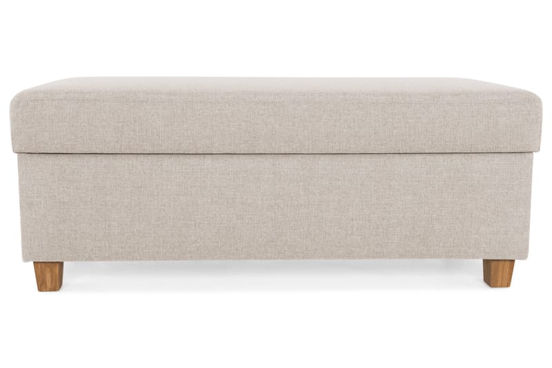Crazy Fotpall med Förvaring 120x50 - Beige - Möbler - Stolar & fåtöljer - Pall & puff - Fotpall