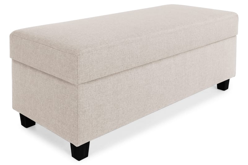 Crazy Fotpall med Förvaring 120x50 - Beige - Möbler - Stolar & fåtöljer - Pall & puff - Fotpall