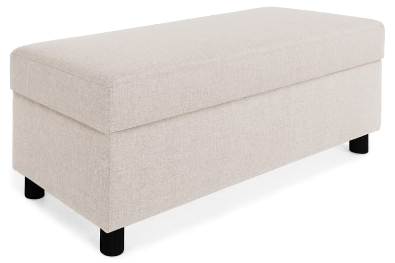 Crazy Fotpall med Förvaring 120x50 - Beige - Möbler - Stolar & fåtöljer - Pall & puff - Fotpall