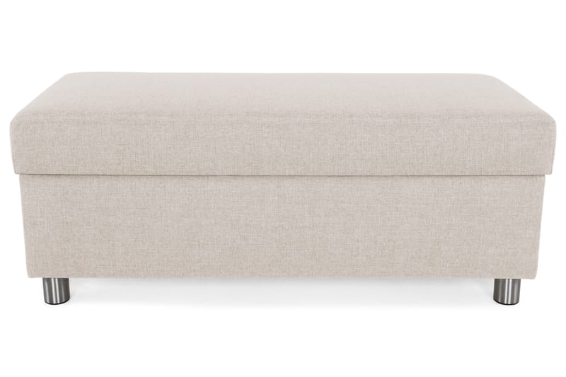 Crazy Fotpall med Förvaring 120x50 - Beige - Möbler - Stolar & fåtöljer - Pall & puff - Fotpall