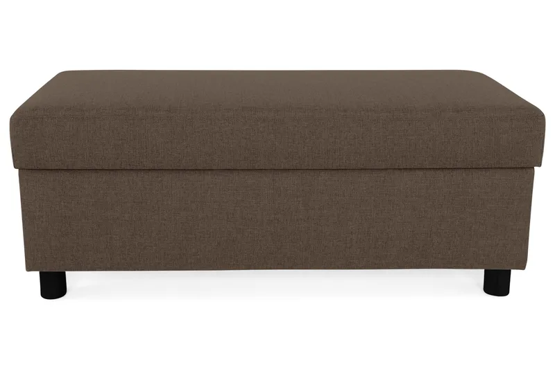 Crazy Fotpall med Förvaring 120x50 - Brun - Möbler - Stolar & fåtöljer - Pall & puff - Fotpall