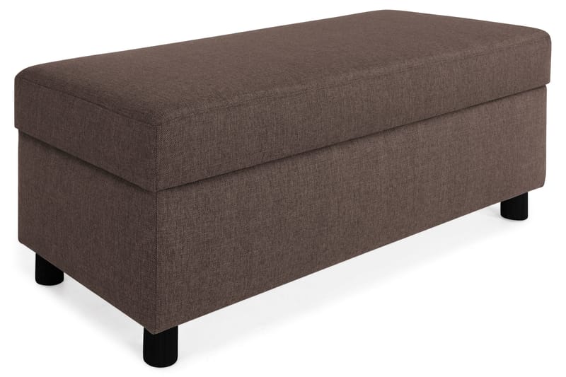 Crazy Fotpall med Förvaring 120x50 - Brun - Möbler - Stolar & fåtöljer - Pall & puff - Fotpall