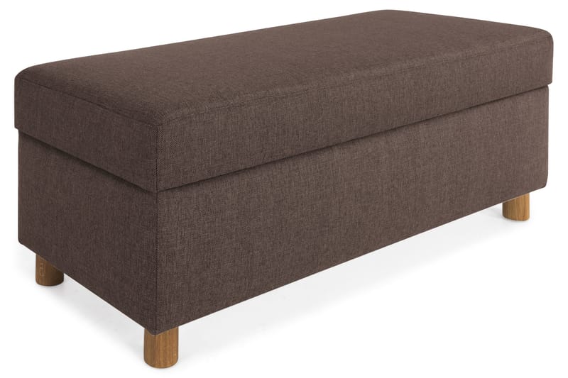 Crazy Fotpall med Förvaring 120x50 - Brun - Möbler - Stolar & fåtöljer - Pall & puff - Fotpall