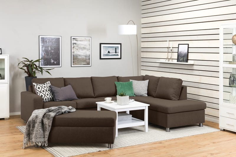 Crazy Fotpall med Förvaring 120x50 - Brun - Möbler - Stolar & fåtöljer - Pall & puff - Fotpall