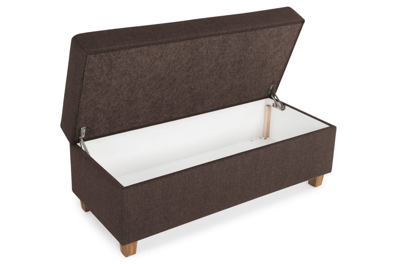 Crazy Fotpall med Förvaring 120x50 - Brun - Möbler - Stolar & fåtöljer - Pall & puff - Fotpall