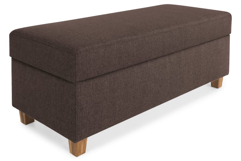 Crazy Fotpall med Förvaring 120x50 - Brun - Möbler - Stolar & fåtöljer - Pall & puff - Fotpall