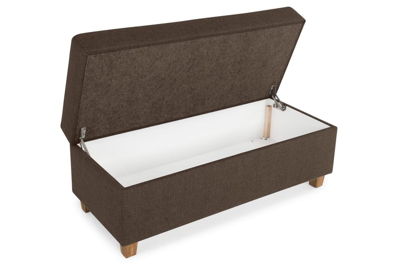 Crazy Fotpall med Förvaring 120x50 - Brun - Möbler - Stolar & fåtöljer - Pall & puff - Fotpall