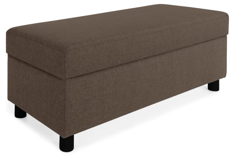 Crazy Fotpall med Förvaring 120x50 - Brun - Möbler - Stolar & fåtöljer - Pall & puff - Fotpall