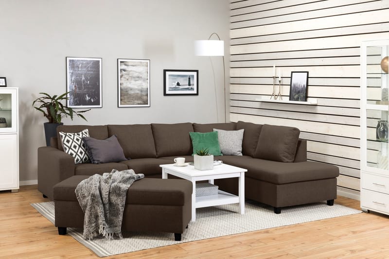 Crazy Fotpall med Förvaring 120x50 - Brun - Möbler - Stolar & fåtöljer - Pall & puff - Fotpall