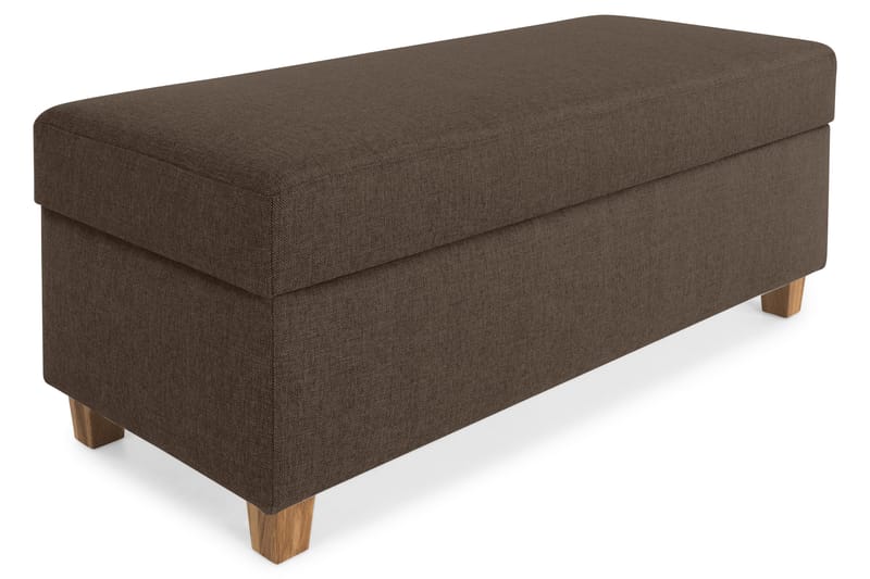 Crazy Fotpall med Förvaring 120x50 - Brun - Möbler - Stolar & fåtöljer - Pall & puff - Fotpall