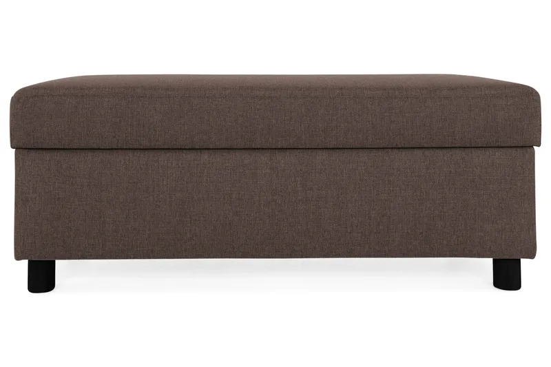 Crazy Fotpall med Förvaring 120x50 - Brun - Möbler - Stolar & fåtöljer - Pall & puff - Fotpall