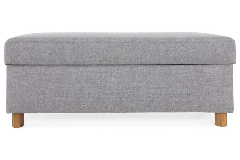 Crazy Fotpall med Förvaring 120x50 - Ljusgrå - Möbler - Stolar & fåtöljer - Pall & puff - Fotpall