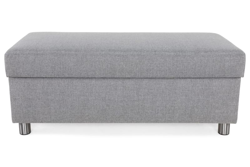 Crazy Fotpall med Förvaring 120x50 - Ljusgrå - Möbler - Stolar & fåtöljer - Pall & puff - Fotpall