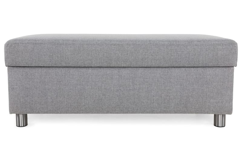 Crazy Fotpall med Förvaring 120x50 - Ljusgrå - Möbler - Stolar & fåtöljer - Pall & puff - Fotpall