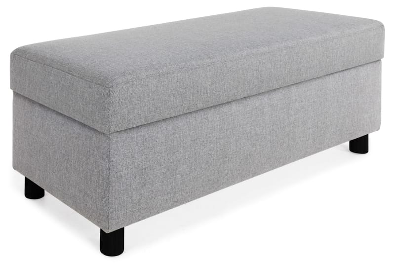 Crazy Fotpall med Förvaring 120x50 - Ljusgrå - Möbler - Stolar & fåtöljer - Pall & puff - Fotpall
