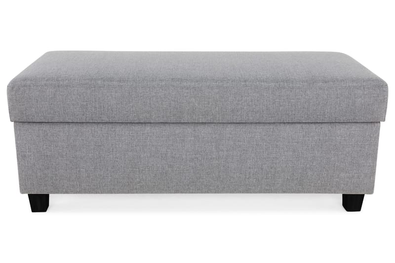Crazy Fotpall med Förvaring 120x50 - Ljusgrå - Möbler - Stolar & fåtöljer - Pall & puff - Fotpall