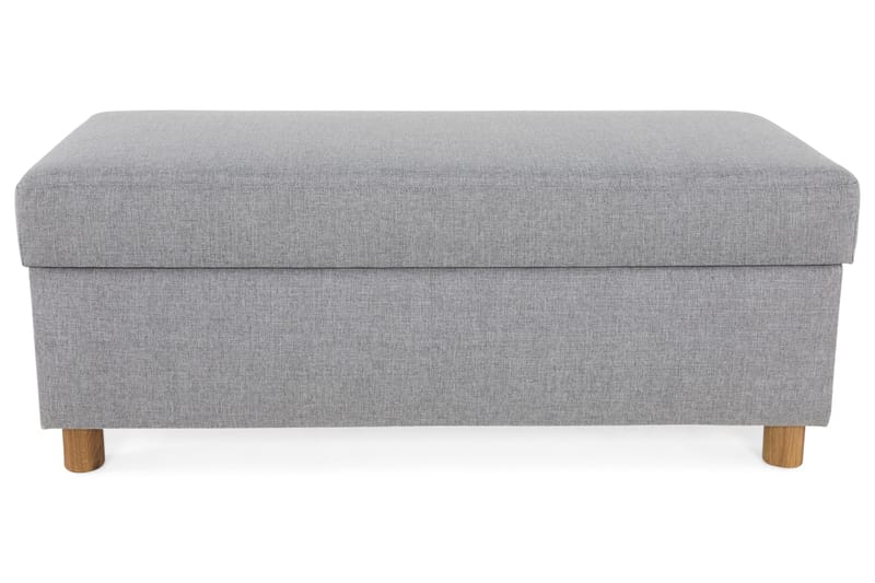 Crazy Fotpall med Förvaring 120x50 - Ljusgrå - Möbler - Stolar & fåtöljer - Pall & puff - Fotpall