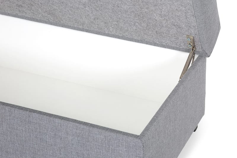 Crazy Fotpall med Förvaring 120x50 - Ljusgrå - Möbler - Stolar & fåtöljer - Pall & puff - Fotpall