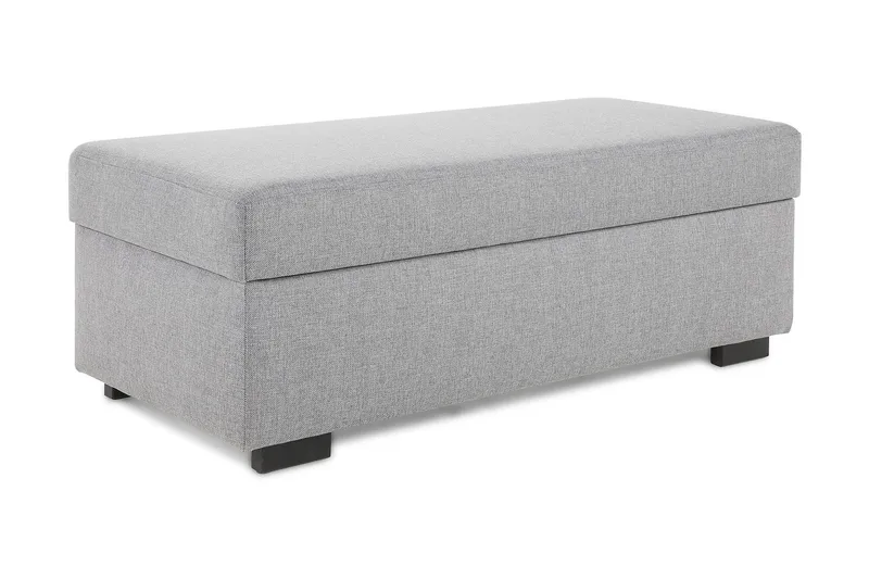 Crazy Fotpall med Förvaring 120x50 - Ljusgrå - Möbler - Stolar & fåtöljer - Pall & puff - Fotpall