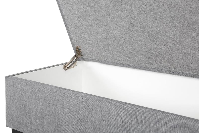 Crazy Fotpall med Förvaring 120x50 - Ljusgrå - Möbler - Stolar & fåtöljer - Pall & puff - Fotpall