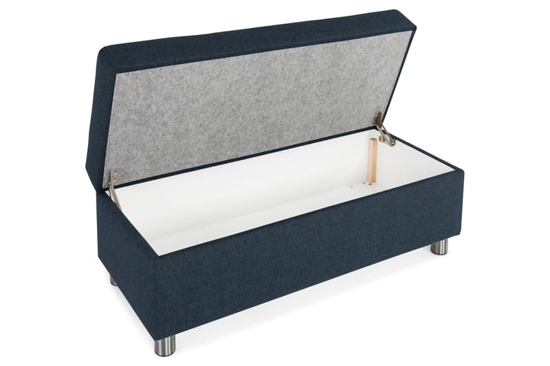 Crazy Fotpall med Förvaring 120x50 - Mörkblå - Möbler - Stolar & fåtöljer - Pall & puff - Fotpall