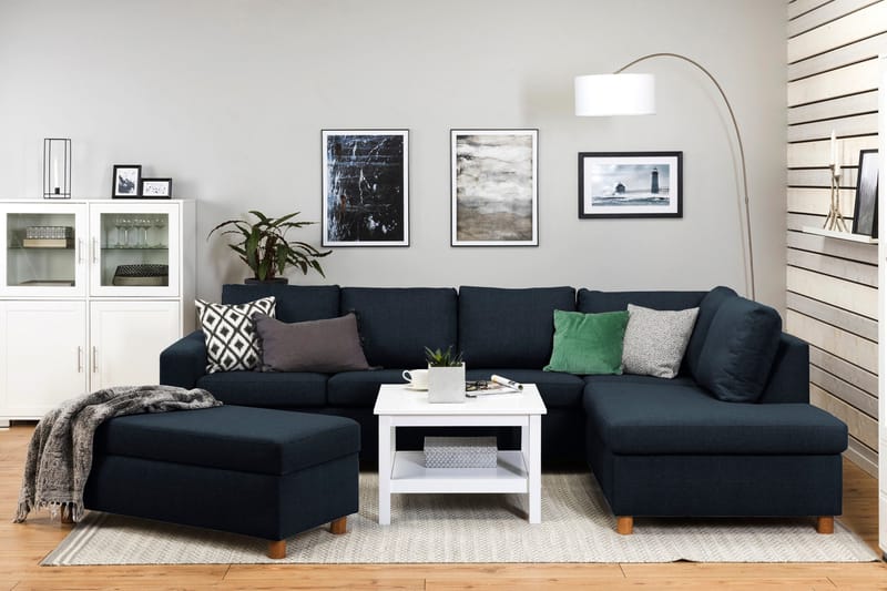 Crazy Fotpall med Förvaring 120x50 - Mörkblå - Möbler - Stolar & fåtöljer - Pall & puff - Fotpall