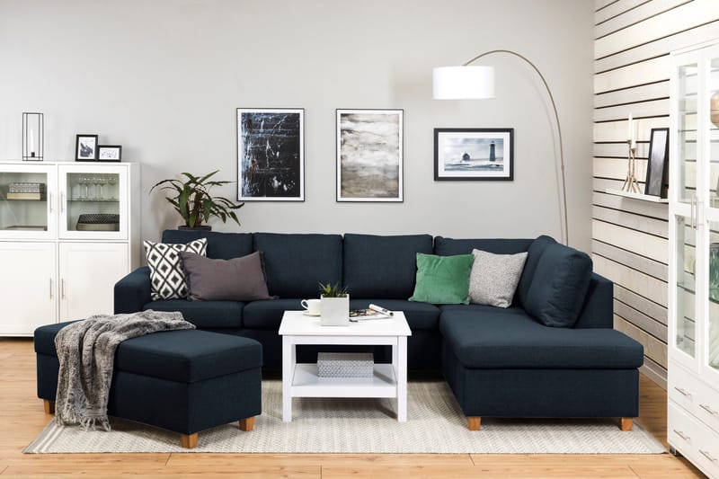 Crazy Fotpall med Förvaring 120x50 - Mörkblå - Möbler - Stolar & fåtöljer - Pall & puff - Fotpall