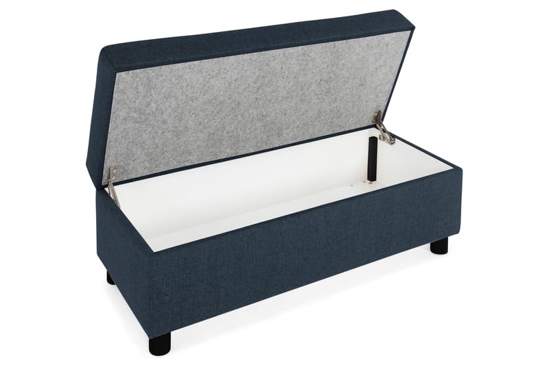 Crazy Fotpall med Förvaring 120x50 - Mörkblå - Möbler - Stolar & fåtöljer - Pall & puff - Fotpall