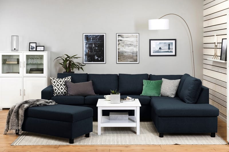 Crazy Fotpall med Förvaring 120x50 - Mörkblå - Möbler - Stolar & fåtöljer - Pall & puff - Fotpall