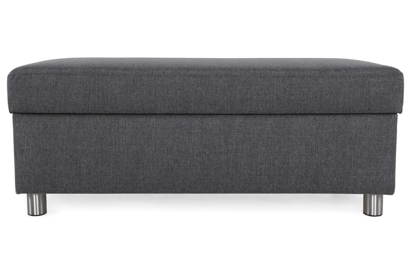Crazy Fotpall med Förvaring 120x50 - Mörkgrå - Möbler - Stolar & fåtöljer - Pall & puff - Fotpall