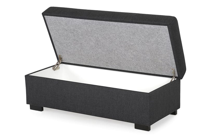 Crazy Fotpall med Förvaring 120x50 - Mörkgrå - Möbler - Stolar & fåtöljer - Pall & puff - Fotpall