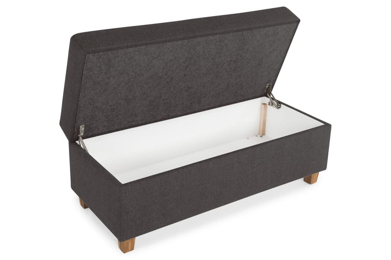 Crazy Fotpall med Förvaring 120x50 - Mörkgrå - Möbler - Stolar & fåtöljer - Pall & puff - Fotpall