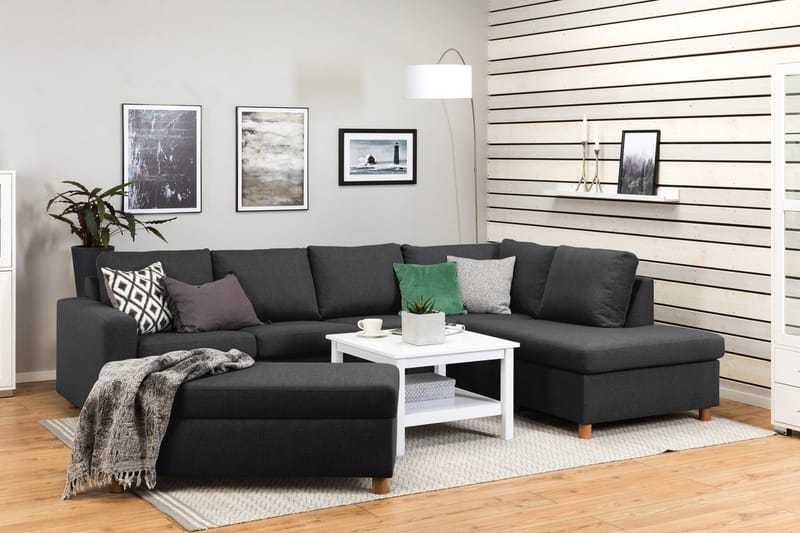 Crazy Fotpall med Förvaring 120x50 - Mörkgrå - Möbler - Stolar & fåtöljer - Pall & puff - Fotpall