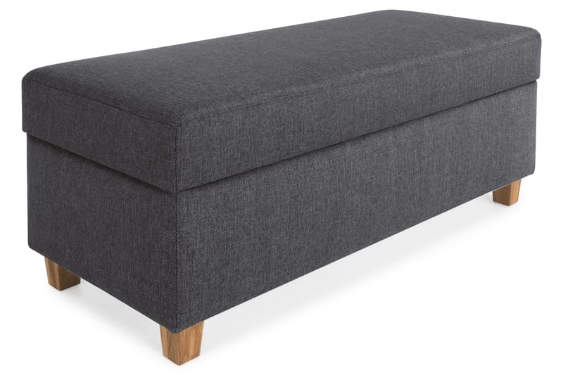 Crazy Fotpall med Förvaring 120x50 - Mörkgrå - Möbler - Stolar & fåtöljer - Pall & puff - Fotpall