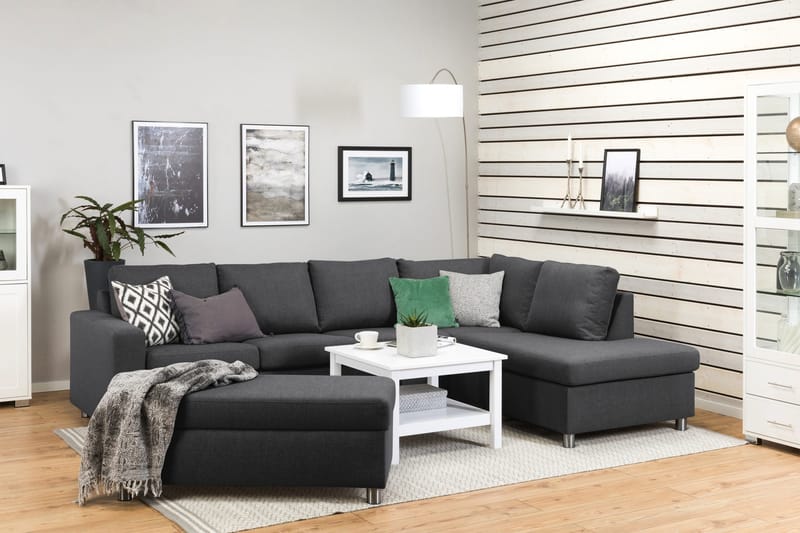 Crazy Fotpall med Förvaring 120x50 - Mörkgrå - Möbler - Stolar & fåtöljer - Pall & puff - Fotpall