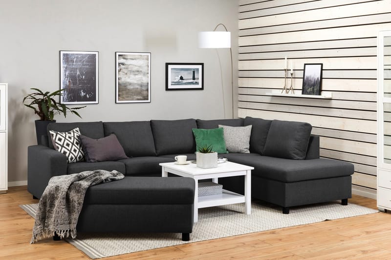 Crazy Fotpall med Förvaring 120x50 - Mörkgrå - Möbler - Stolar & fåtöljer - Pall & puff - Fotpall