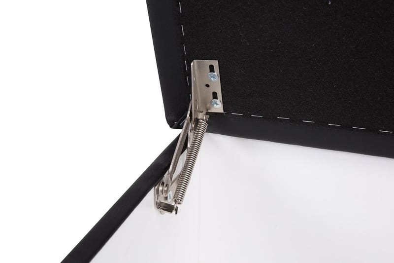 Crazy Fotpall med Förvaring 120x50 - Svart Konstläder - Möbler - Stolar & fåtöljer - Pall & puff - Fotpall